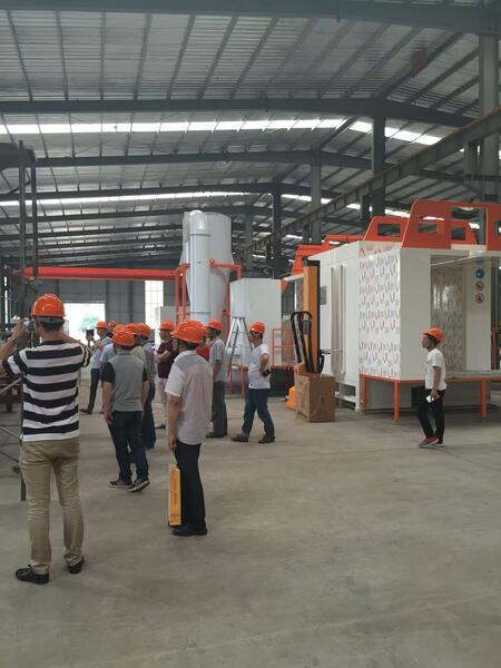 Zhejiang Huier Coating Environmental Protection Equipment Co., Ltd manufacturer production line