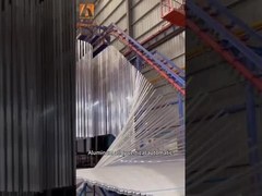 High Coating Capacity Automatic Powder Coating Line With Uniform For Iron Works