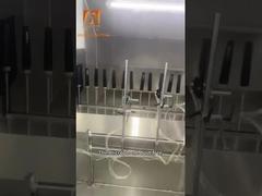 Electric Electrostatic Valve Spray Coating Line Continuous Operation For 5