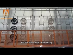 Customized Ceiling Mounted Chain Hanging Conveyor System With PLC Control For Heavy Load Handling