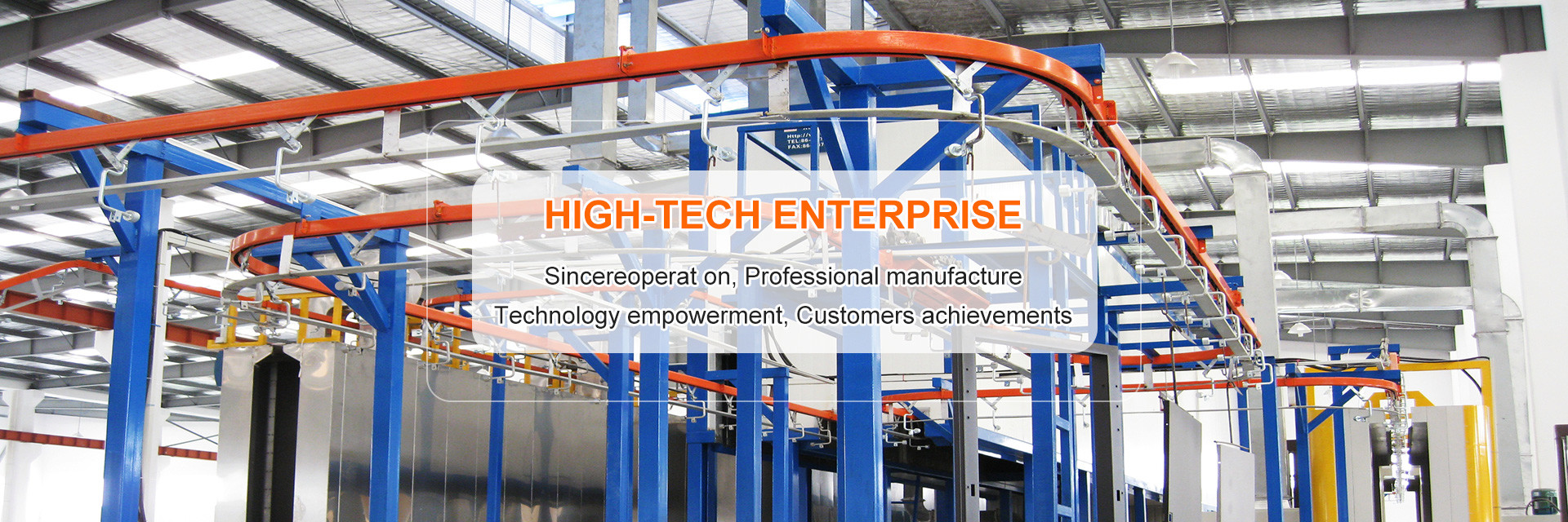 quality Automatic Powder Coating Line factory
