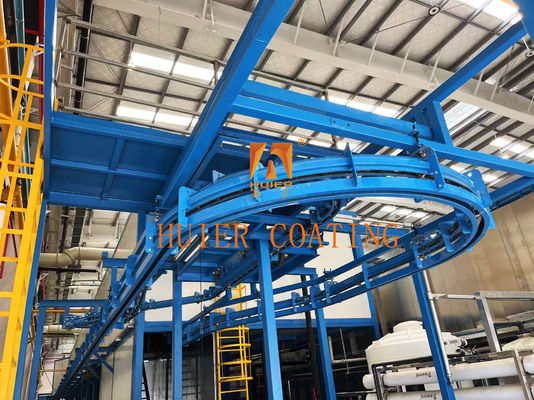 Professional Customizable Steel Chain Hanging Overhead Conveyor System for Industrial Production
