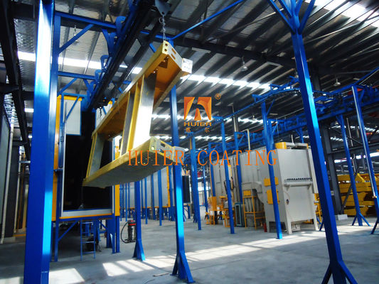 Ceiling Mounted PLC Control Overhead Conveyor System With Variable Speed And Low Noise