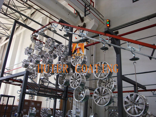 Automated Electrostatic Painting Lines With 5% Uniformity Error And 60% Paint Utilization