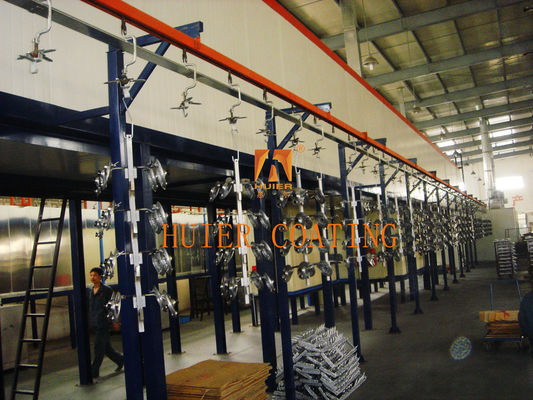 Electric Spray Painter Electrostatic Painting Line With ±5 Microns Coating Accuracy And 60%+ Paint Utilization