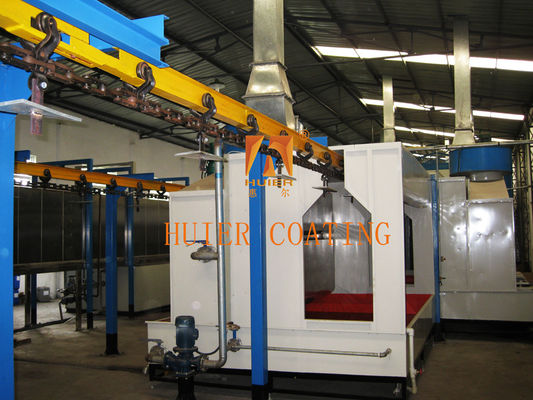 Electrostatic Painting Machine With 60% Paint Utilization Electrostatic Painting Line