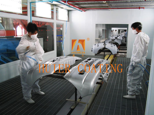 Efficiency Electrostatic Painting Line High Voltage Spray Guns With 60%+ Paint Utilization