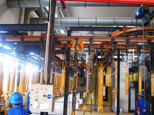 Professional Electrostatic Spray Painting Line For Consistent Paint Coverage Within 5% Error