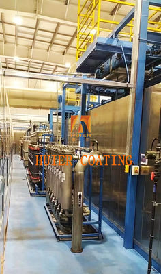 Customizable Water based Paint Electrophoretic Coating Machine 20-50 Degree Celsius Temperature Range