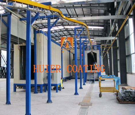 16 PCS Touch Screen Automatic Electrostatic Spray Powder Coating System With Strength
