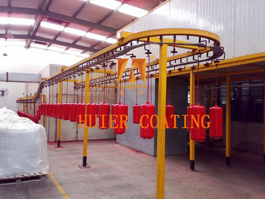 Customizable Color Energy Saving Mesh Belt Powder Coating Conveyor Systems Powder Coating Line