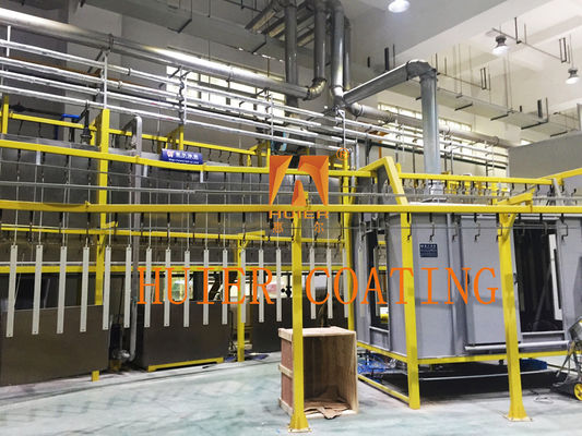 Huier Adjustable Line Speed Powder Coating Line Manufacturers Latest Technology
