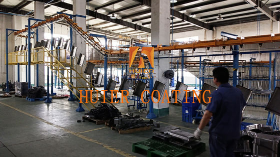 Automatic Powder Coating System For Iron Substrate Bike Frames With Customizable Colors