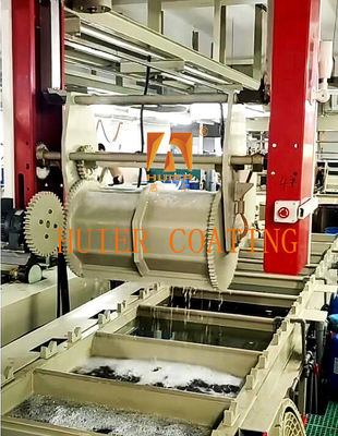 Customized Stainless Steel Low Emissions Galvanic Automatic Plating Lines With PLC Control