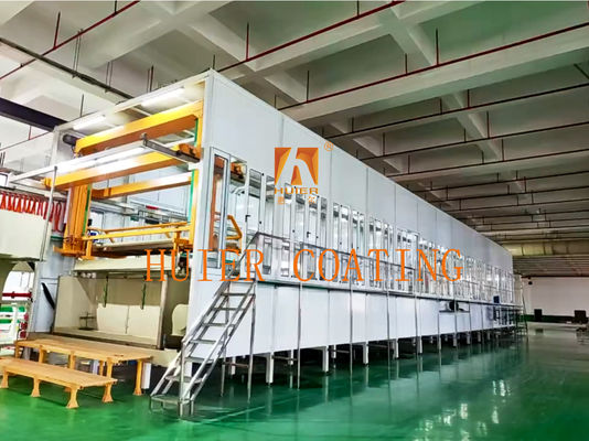 Automated Eco Friendly Electroplating Oxidation Production Line For Sustainable Manufacturing
