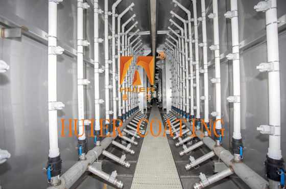 Get Rid Of Grease And Rust Chemical Cleaning Line For Superior Surface Preparation