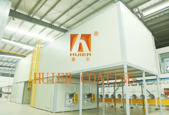 Customizable Automatic Powder Coating Line With Drying Tunnels For Production Needs