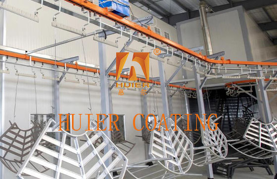 Effortlessly Handle Heavy Large Workpieces Hanging Conveyor System For Coating Production Line