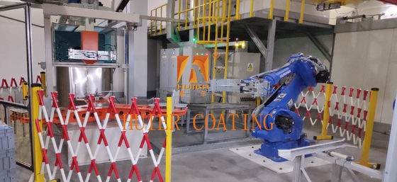 Highly Praised Automatic Powder Coating Line For Permanent Magnetic Materials Production