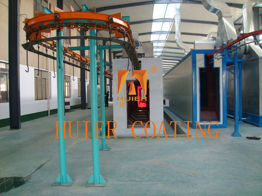 Straight Through Automatic Spraying Production Line