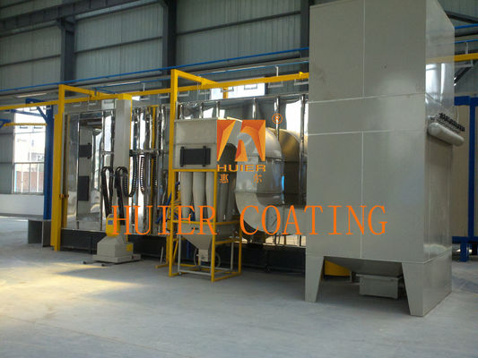 11 Kw / 15 Kw / 22 Kw / 30 Kw / 37 Kw / 45 Kw Electrostatic Powder Coating Line For Secondary Recycling