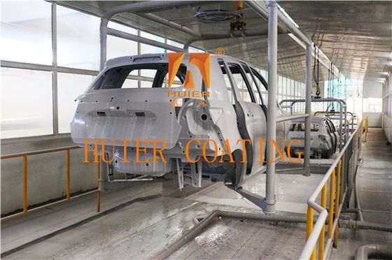 Electrostatic Painting Line For Clean And Tidy Workshop Environment Of Paint Supply System For Axle Painting Production