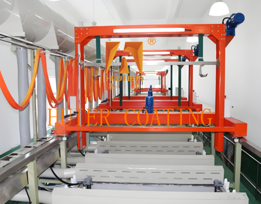 Automotive Electroplating Production Line with Photoelectric Switch